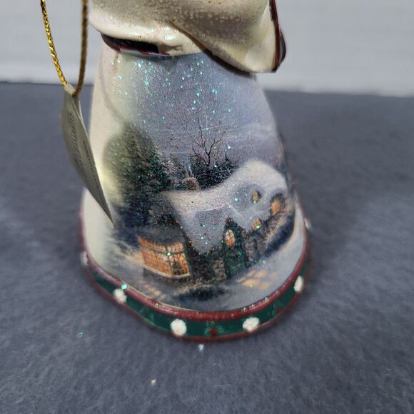 Thomas Kinkade Santa Ornament Ashton Drake Galleries Dawn of Christmas Day - Picture 4 of 9